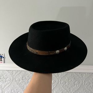 Wool felt hat